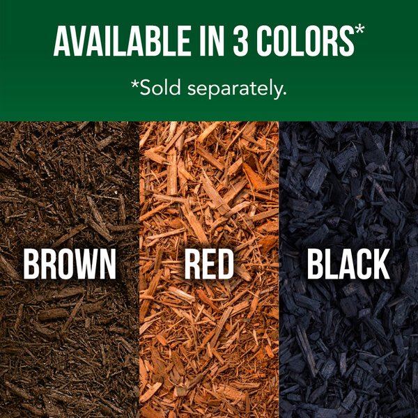 EarthMix セット Earthgro 1.5 cu. ft. Brown Wood Shredded Bagged Mulch