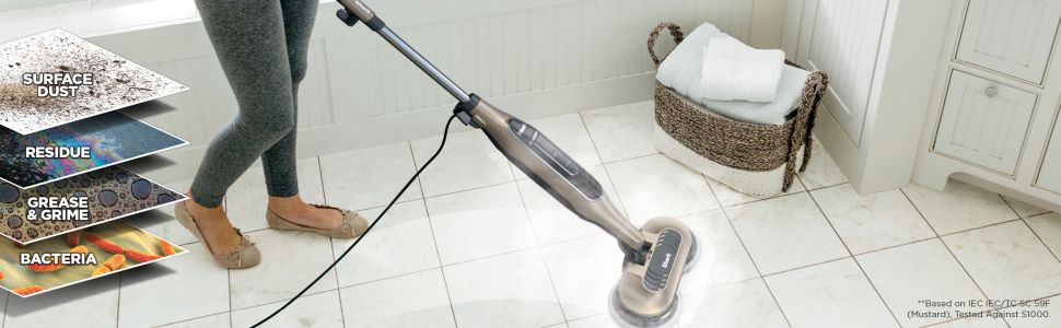 Shark Steam & Scrub All-in-One Scrubbing +Sanitizing Hard Floor Steam Mop-NEW  622356569163