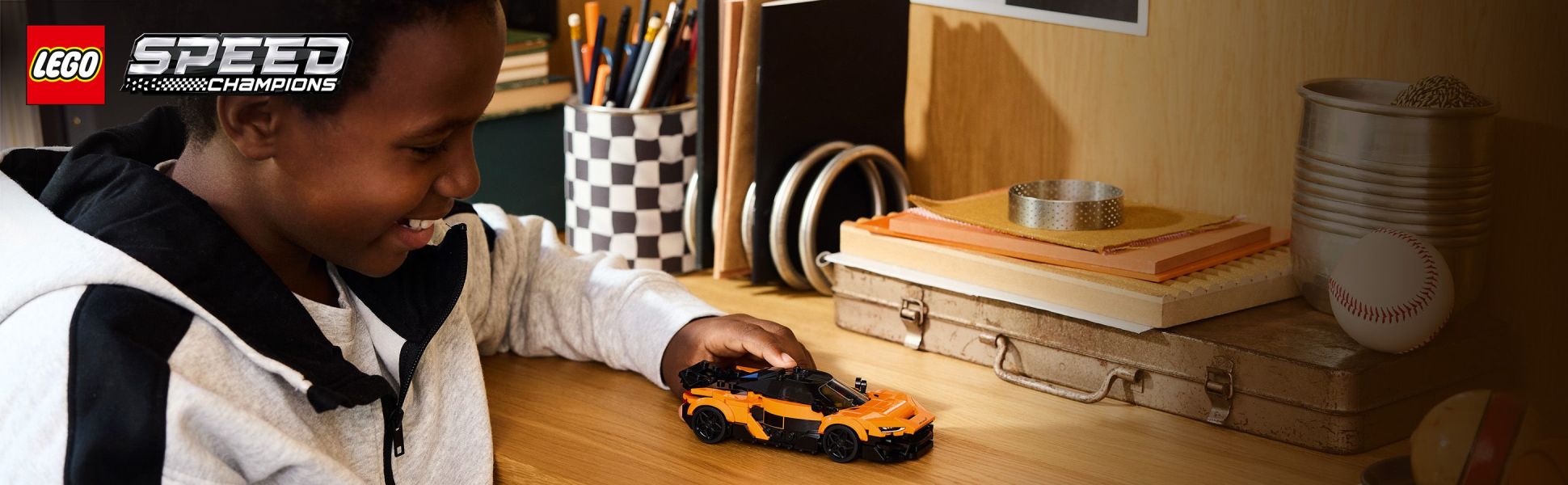 High-speed action awaits boys and girls ages 9 and up with this LEGO Speed Champions replica McLaren W1 – The Real Supercar.
