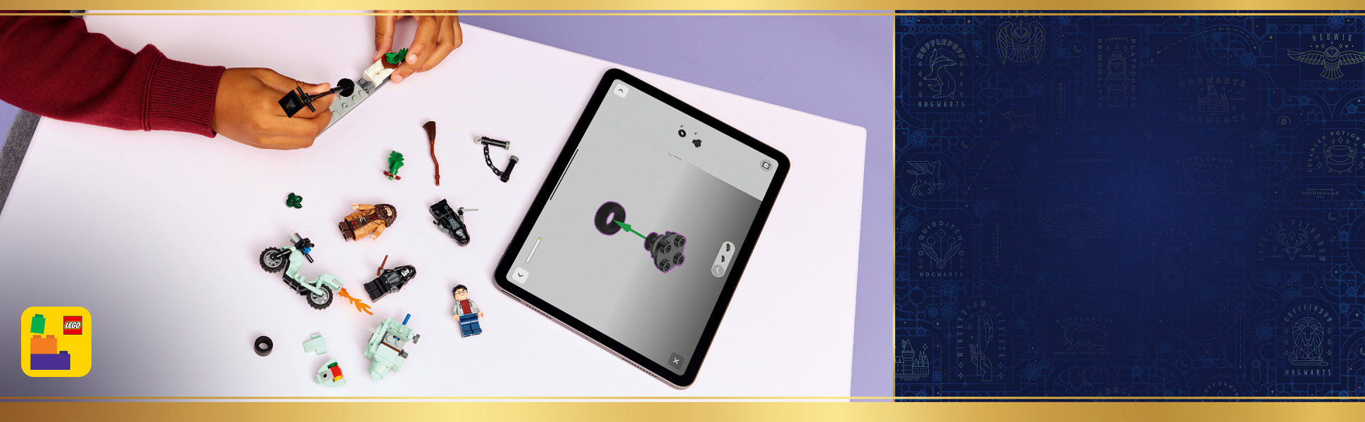 Builders can zoom in, rotate sets in 3D and track progress using the fun, intuitive LEGO Builder app.