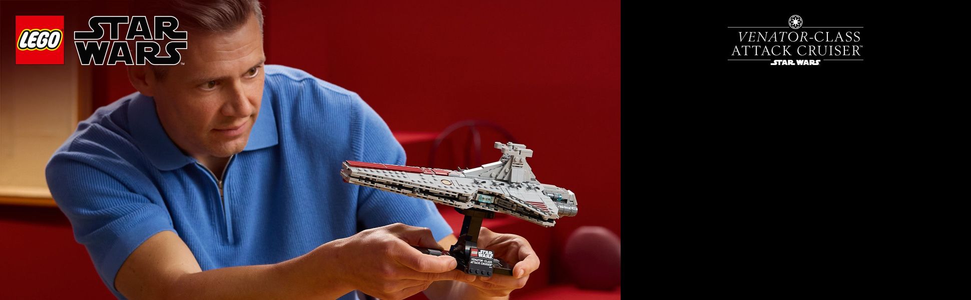 Build a highly detailed LEGO brick model of one of the most versatile starships in the Galactic Republic’s fleet.