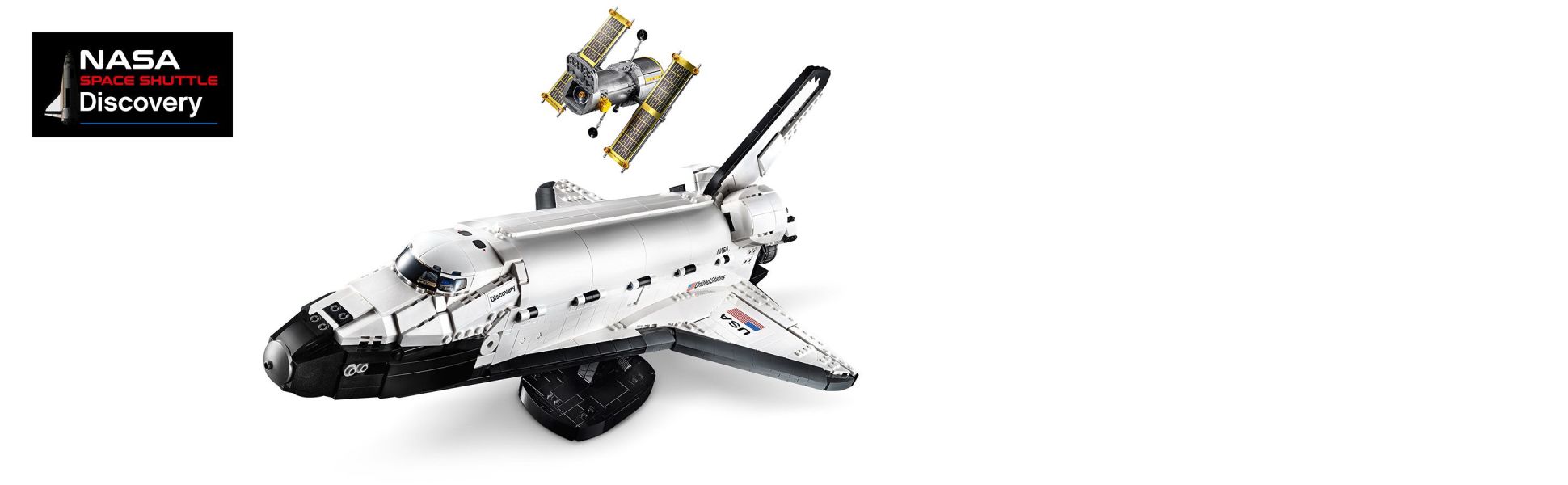 Measuring over 21.5 in. (55 cm) long, this model is full of authentic features, including payload bay, elevons and cockpit.