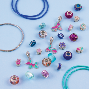 Make It Real: Halo Charms Bracelets - True Blue - Create 3 Make It Real: Halo Charms Bracelets - True Blue - Create 3