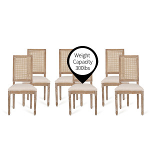 Noble House Beckstrom Black and Gray Upholstered Dining Side Chair (Set of  6) 106952 - The Home Depot