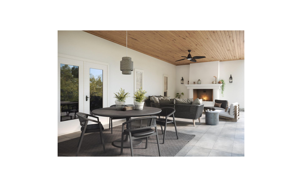 Progress Lighting Gibbes Street Collection 3Light Textured Black Clear