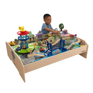 KidKraft PAW Patrol Adventure Bay Wooden Play Table with 73