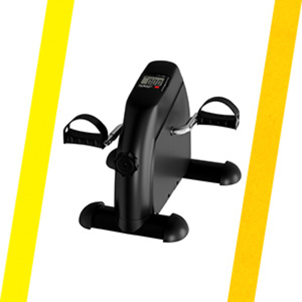 Wakeman Portable Fitness Pedal Stationary Under Desk Exercise