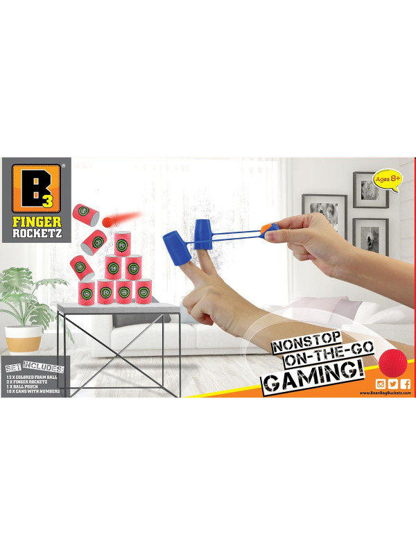 Bean Bag Bucketz B3 Finger Launching Competition Game Walmart