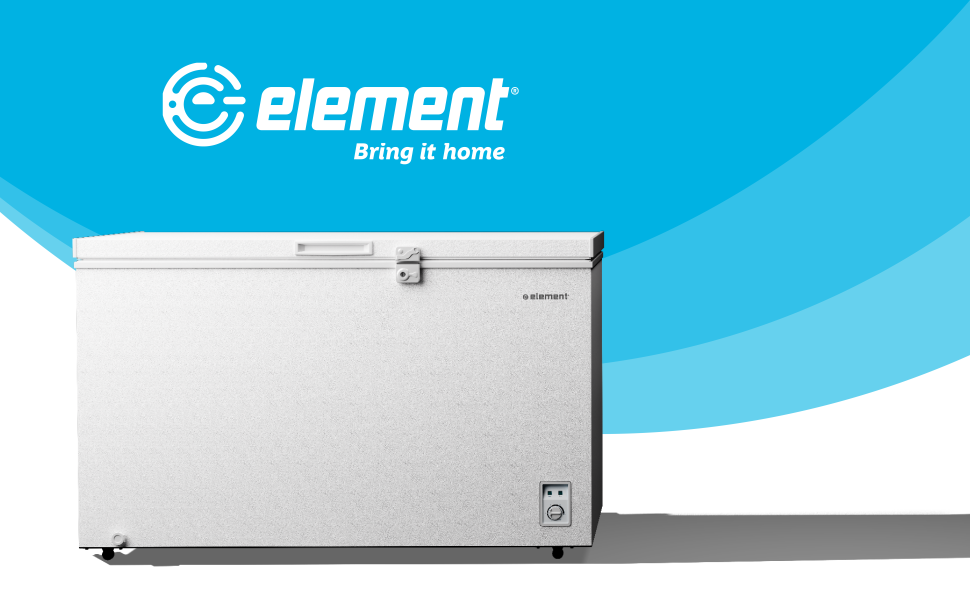 Element ECF70MD1BW 7 Cu. ft. White Chest Freezer