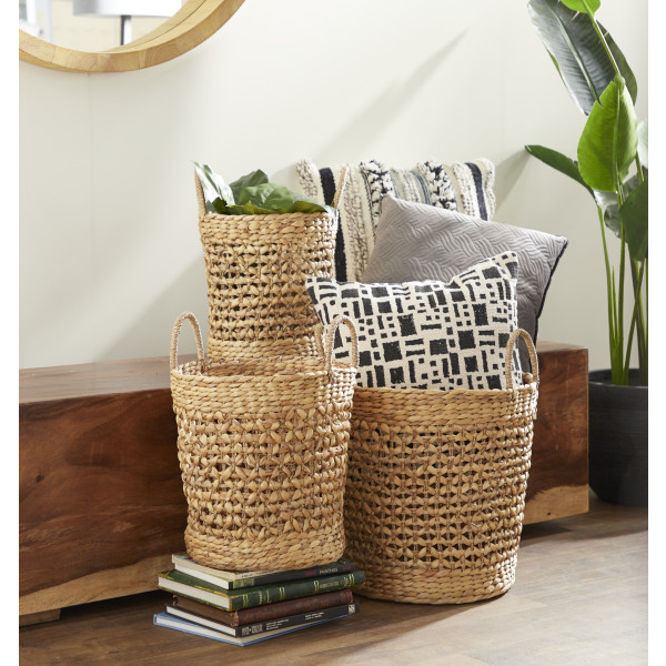 Sea Grass Flat Basket – AKROZO