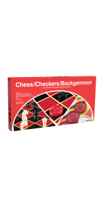 Chess Checkers Backgammon, juego de tablero de ajedrez Juego de ajedrez  plegable Exquisita mano de obra profesional para actividades familiares,  amigos, entretenimiento(METRO, azul) : : Brinquedos e Jogos