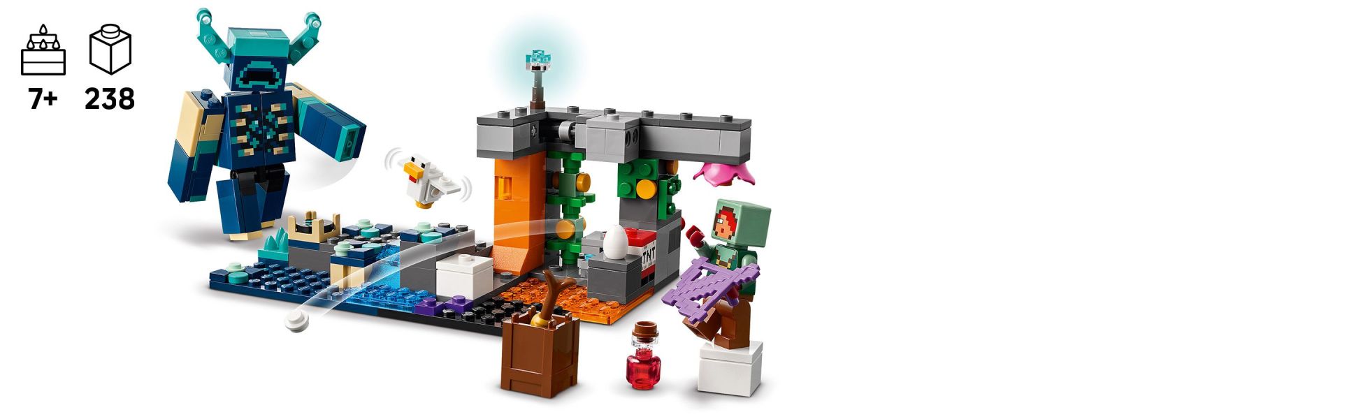 Kids step right into the creative action, joining familiar characters in popular locations for endless imaginative adventures.