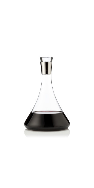 Irving Chrome-Rim Wine Decanter Viski