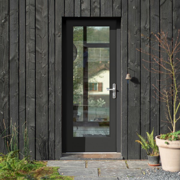 MMI DOOR Direct Glaze 36 in. x 80 in. Right-Hand Inswing 3/4-Lite