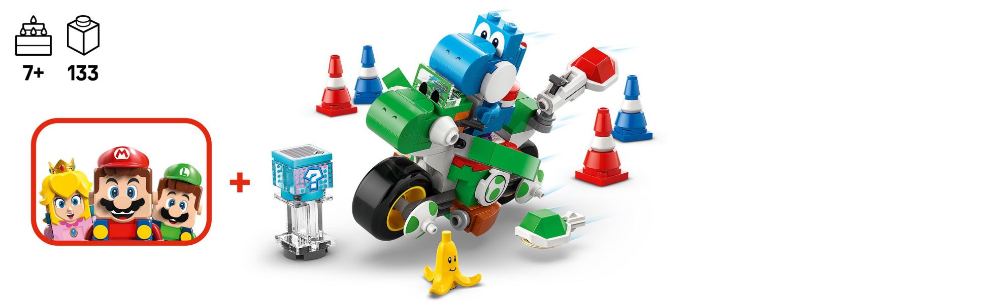YOSHI LEGO® Super Mario™: Mario Kart™ - Yoshi™ Bike - Nintendo