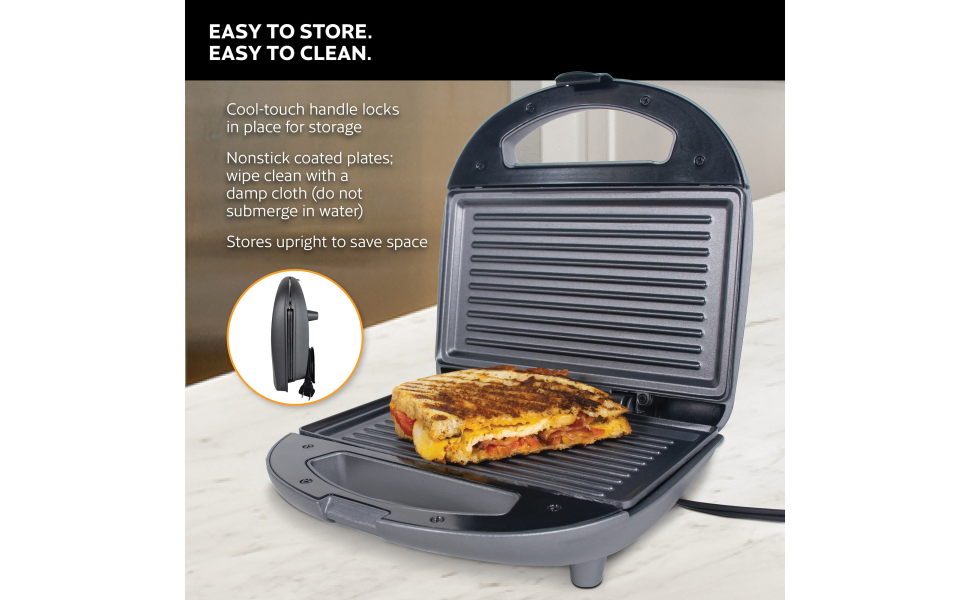 Panini Press Grill Sandwich Maker - Temu