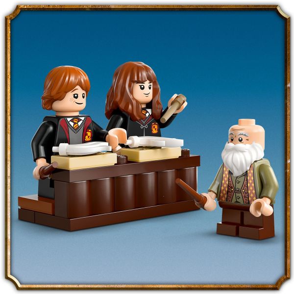 Ron Weasley , Hermione Granger and Professor Flitwick.