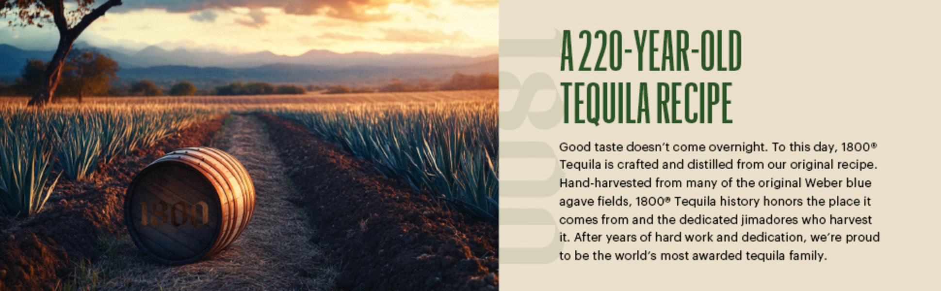 1800 Cucumber & Jalapeño Tequila, 750 ml Glass Bottle, 35% ABV