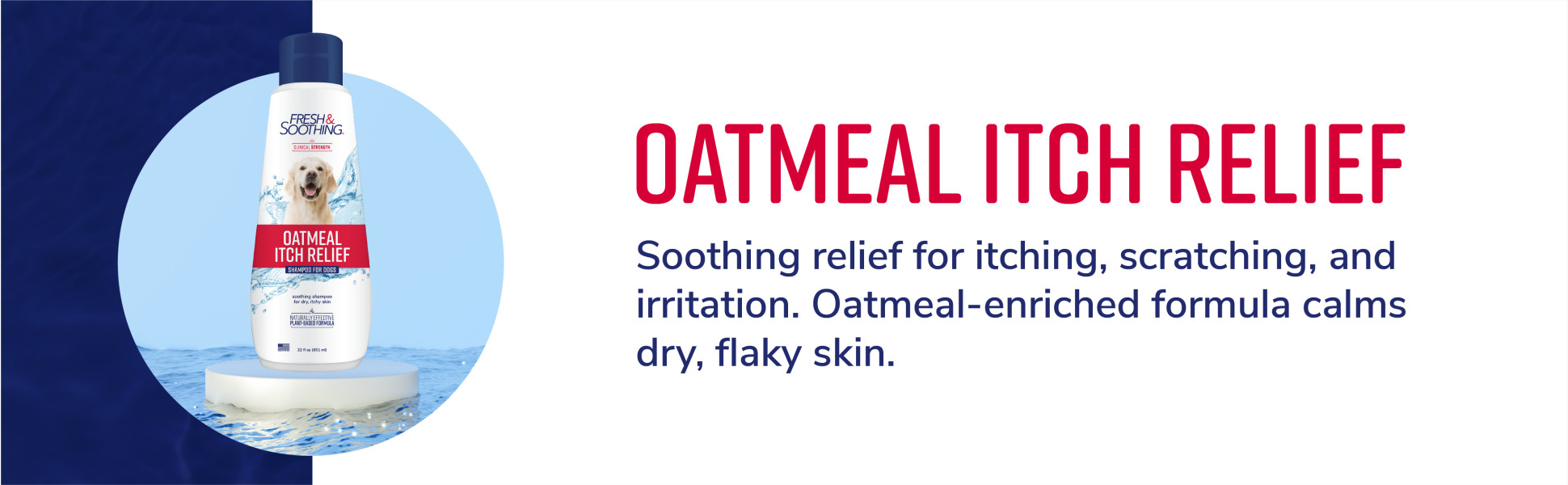 Fresh & soothing oatmeal itch clearance relief