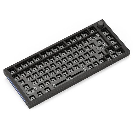 未開封 Glorious GMMK PRO 75% 組立済 キーボード 黒 Glorious GMMK Pro Barebone High Profile Gasket Mounted RGB 75