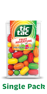 Tic Tacs Variety Flavour Orange Mint Fruit Cherry Cola Etc Sweets 18g &  Full Box