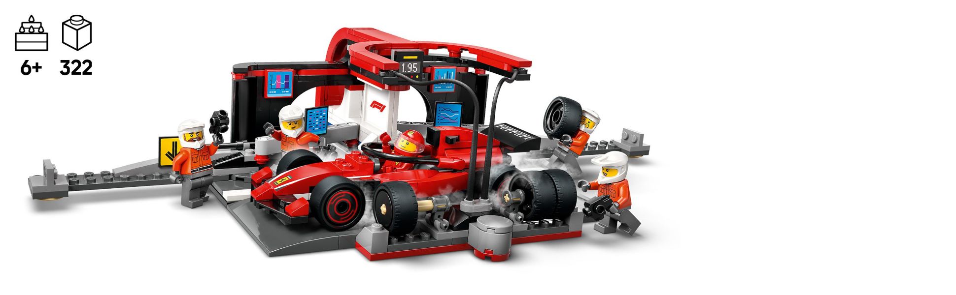 Kids enjoy an immersive build before experiencing the thrill of an F1 pit stop for themselves.
