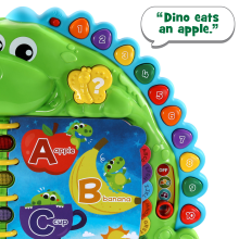 LeapFrog Dino's Delightful Day Book - Walmart.com