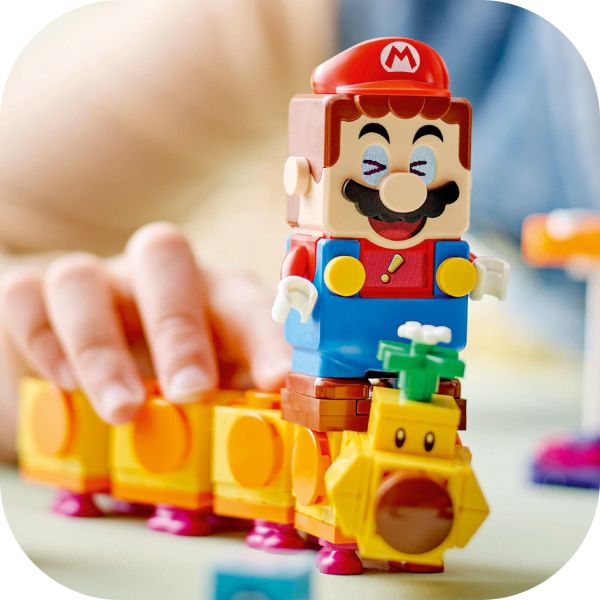 Ride the Wiggler through the poisonous swamp.