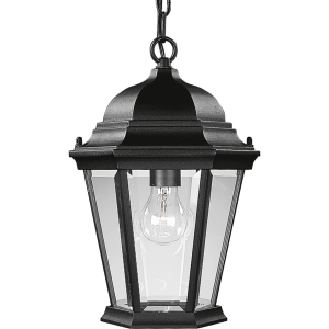 Progress Lighting Onion Lantern Collection 4-Light Textured Black Clear  Beveled Glass Traditional Outdoor Post Lantern Light P5401-31 - The Home  Depot