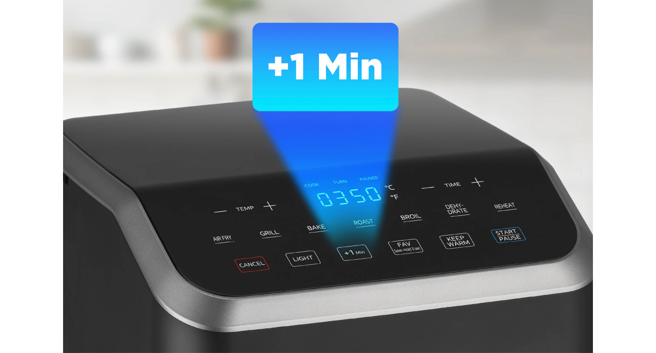 Midea HeatXpress™ Air Fryer, 7.8 Qt, See-Thru Window, 8-In-1 Oven