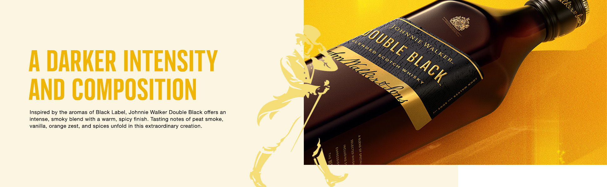 Johnnie Walker Double Black Label Blended Scotch Whisky, 750