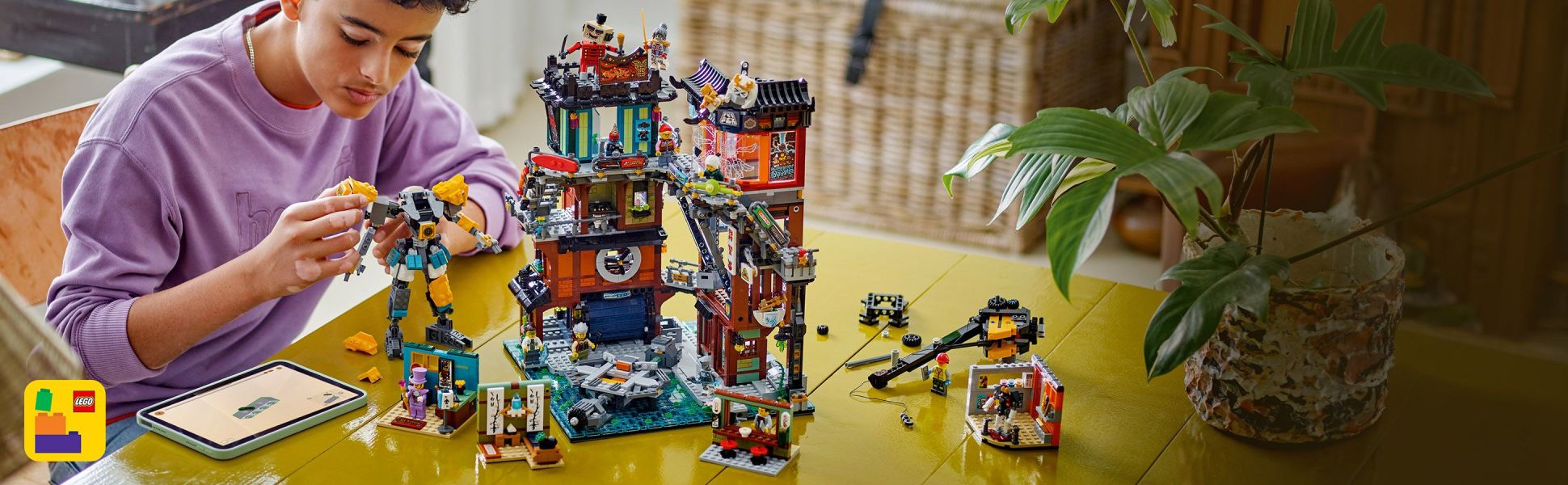 Builders can zoom in, rotate sets in 3D and track their progress using the fun, intuitive LEGO Builder app.