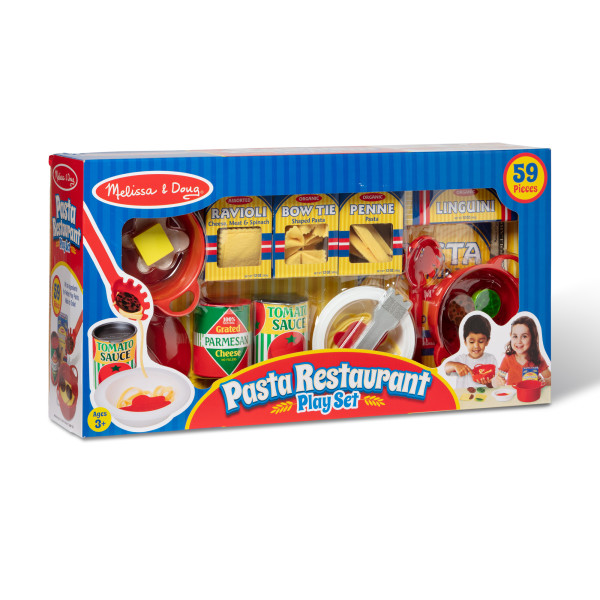 Melissa and doug pasta restaurant 2024 play set