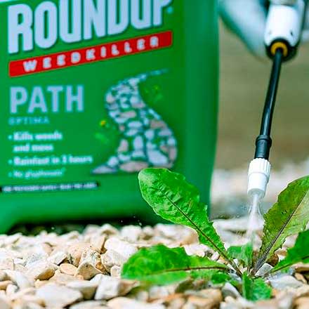Roundup® Path Optima for visible results within hours