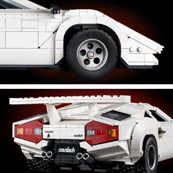 LEGO Icons Lamborghini Countach 5000 Quattrovalvole Set 10337