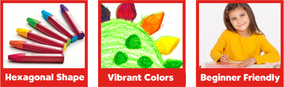 Blendable Oil Pastels in Durable Storage Case- 24 Vibrant Colors