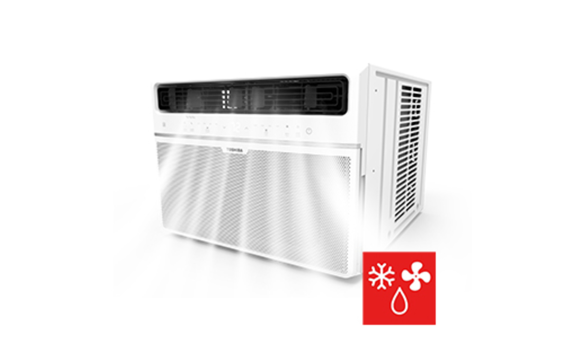 Toshiba 8,000 BTU 115-Volt Smart Wi-Fi Touch Control Window