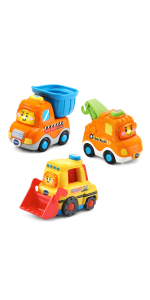 VTech® Go! Go! Smart Wheels® Construction Vehicle Pack Toy
