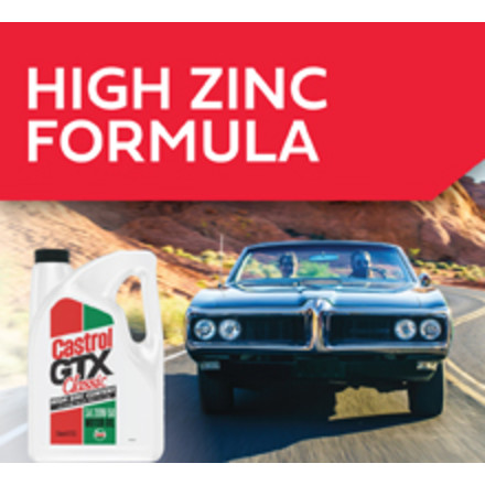 Castrol GTX High Mileage 5W-30 Synthetic Blend Motor Oil, 5 Quarts 