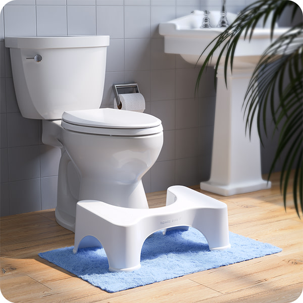 Adult Squatty Potty Waterproof Toilet Foot Stool For Optimal Posture - Free Shipping Worldwide