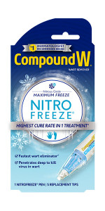 Compound W Wart Remover Gel, 17% Strength Salicylic Acid, 0.25 oz.,  #75137058507