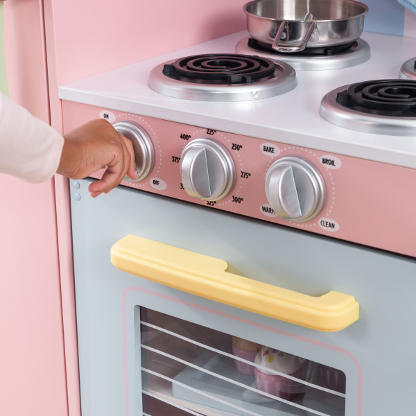 Large 2024 pastel kitchen