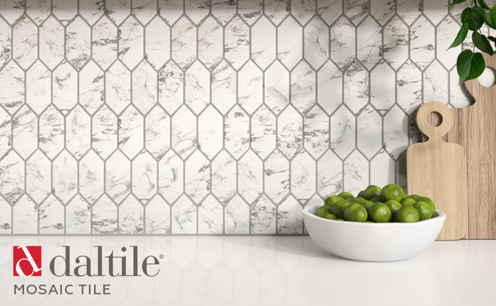 Daltile Miramo Sand 12 in. x 11 in. Glazed Ceramic Picket Mosaic