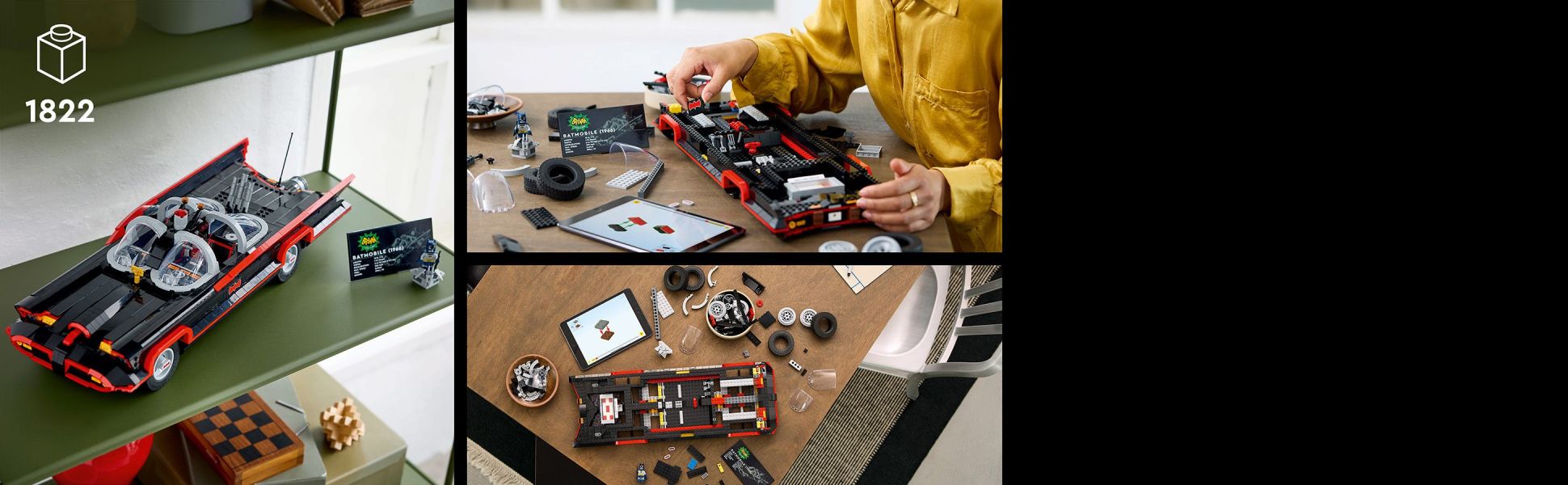 This 1,822-piece model incorporates realistic features and functions to ensure an immersive and rewarding building experience.