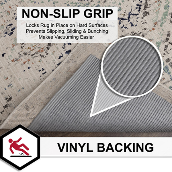 Mohawk Home Reversible Pet & Spill Proof Rug Pad - Gray Felt, 8' X 10', For Hard Floors & Carpets - View #11