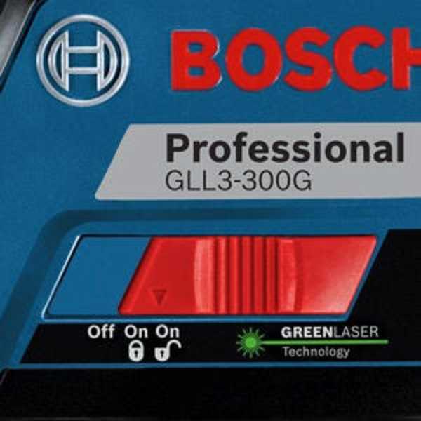  Bosch GLL3-330CG 200ft 360-Degree Green Beam Three-Plane  Self-Leveling & Alignment-Line Laser with (1) 12V Max Lithium-Ion 2.0 Ah  Battery Charger, BM1 Positioning Device Hard Carrying Case : Automotive