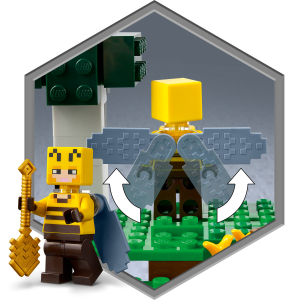 Lego minecraft discount bee farm set