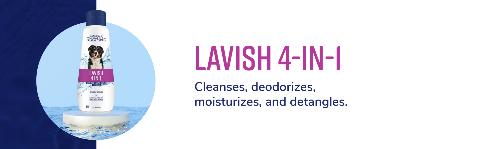 Lavish 4 in 1 dog shampoo hotsell