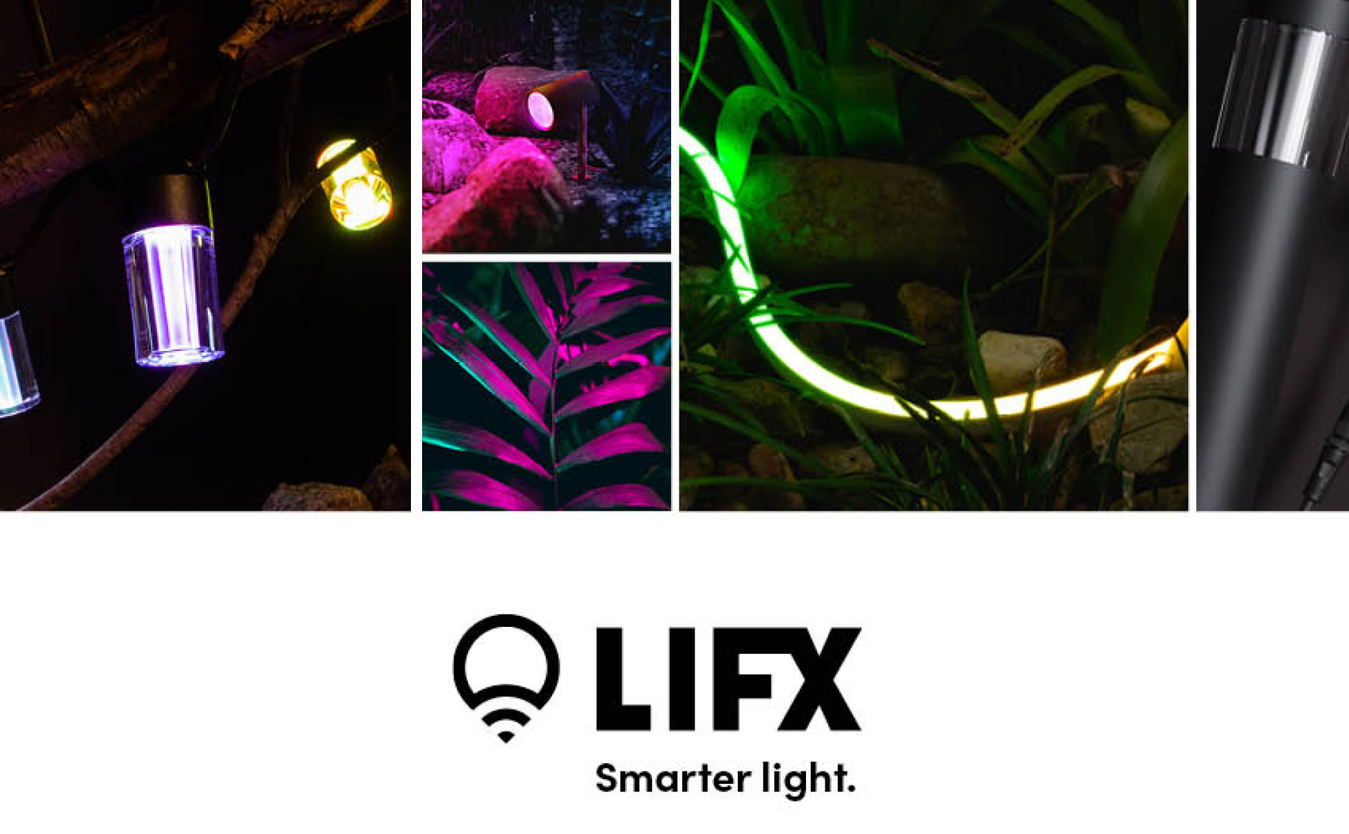 LIFX Low Voltage 1600 Lumens Black RGB Integrated LED Smart Wi-Fi