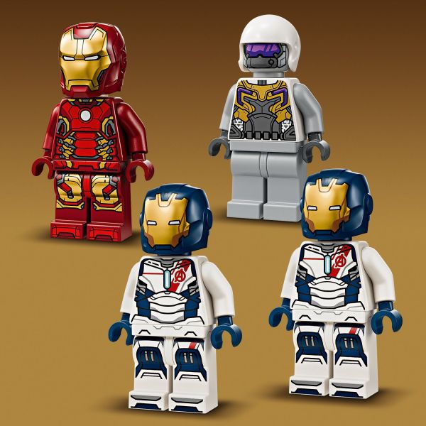 Iron Man, 2 Iron Legionnaires and a Hydra Trooper.